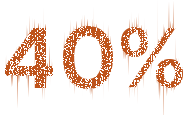 40%