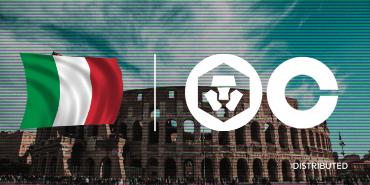 CryptoCom And Coinbase In Italy